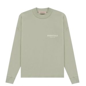 Fear of god  x essentials sea foam long sleeve